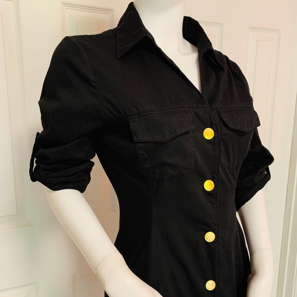 NWT Guess Button Up Dress - Picture 4 of 7